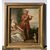 Pittore francese (XVIII sec.) - Suonatore di flauto e cane.