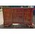 Walnut veneered trestle desk. Italy, first half of the 19th century.