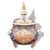 IMARI PORCELAIN INCENSE BURNER - JAPAN - MEIJI PERIOD (1868 - 1912)