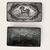 Due tabacchiere in corno incise XIX secolo