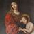 French School; Madonna and Child, 17th century, oil on canvas