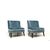 Pair of armchairs - French style - contemporary