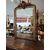 Specchiera in legno dorato