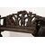 Carved wooden bench with "Black Forest" bears, Brienz, Switzerland, 20th century