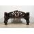 Carved wooden bench with "Black Forest" bears, Brienz, Switzerland, 20th century