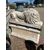 Pair of monumental marble lion statues