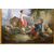 Pastoral scene, French painter, circle of Jean-Baptiste Huet (1745-1811), late 18th century.