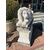 Pair of monumental marble lion statues