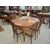 Oval cherry wood table