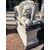 Pair of monumental marble lion statues