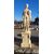 Statue quattro stagioni in ghisa con piedistallo