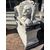Pair of monumental marble lion statues
