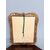 Antica specchiera a vassoio metà '800 foglia oro con lavorazione incisa, 63x53cm