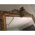 Late 19th century squared rectangular gilded wood mirror