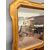 Antique mid-19th century tray mirror, gold leaf with engraved detailing, 63x53cm