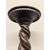 Antique neo-renaissance walnut column, carved in 1920, 122x28cm