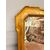 Antique mid-19th century tray mirror, gold leaf with engraved detailing, 63x53cm