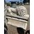 Pair of monumental marble lion statues