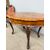 Antique 1940s Baroque style living room/smoking table in walnut and burr walnut, 55x80x50cm
