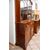 Credenza Inglese (Bookcase) in piuma di mogano con innesti di intarsi in acero.Periodo XIX secolo.