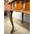 Antique 1940s Baroque style living room/smoking table in walnut and burr walnut, 55x80x50cm