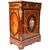 Rosewood credenza, inlays in various woods, porcelain plates and gilded bronze finishes, France, late 19th century