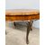 Antique 1940s Baroque style living room/smoking table in walnut and burr walnut, 55x80x50cm