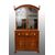 Credenza Inglese (Bookcase) in piuma di mogano con innesti di intarsi in acero.Periodo XIX secolo.