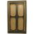PTL501 - Lacquered double-leaf door with frame, 18th century, clear opening dimensions cm W 100 x H 212
