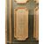 PTL501 - Lacquered double-leaf door with frame, 18th century, clear opening dimensions cm W 100 x H 212