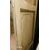 PTS686 - Lacquered wooden door with frame, 18th century, clearance dimensions W 96 x H 196 cm