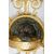 Coppia di Applique antichi Impero in bronzo dorato e satinato sapientemente cesellato. Francia XIX secolo.