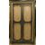 PTL501 - Lacquered double-leaf door with frame, 18th century, clear opening dimensions cm W 100 x H 212