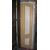 PTL397 - Lacquered wooden door, arched, with frame, 18th century, clear dimensions cm W 105 x H 222