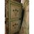 PTL367 - No. 2 Lacquered wooden doors with frame, 18th century, opening cm W 96 x H 202