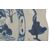 LARGE WHITE AND BLUE PLATE - CHINA - 18TH CENTURY (NANKING CARGO)