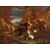 Pair of battle scenes