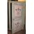 PTL367 - No. 2 Lacquered wooden doors with frame, 18th century, opening cm W 96 x H 202