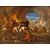 Pair of battle scenes