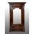 Antique Neapolitan Smith wardrobe in mahogany feather with maple inlay grafts. Early 19th century period.