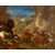 Pair of battle scenes