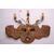 Wall lamp with antique gilded wooden frieze - O/6993 -