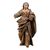 Carved and painted wooden sculpture - Figure of a saint - Italy, 17th-18th century.