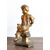 Coppia di putti in legno dorato e laccato – Lombardia, fine XVII secolo