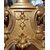 PAIR OF GILDED WOOD CANDELABRA, MID-18TH CENTURY
