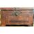 17th century leather candle holder chest
