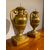 PAIR OF GILDED AMPHORA CANDELABRA, EARLY 19TH CENTURY