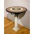 NEOCLASSICAL TABLE IN MARBLE AND SCAGLIOLA LATE 19TH CENTURY
