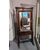 Psyche floor mirror in walnut, early 19th century