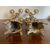 PAIR OF NINETEENTH CENTURY CANDELABRA WITH GLASSONNÉ INSERTS